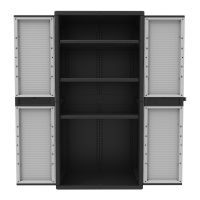 2 Türen Outdoor Kleiderschrank Cm. 90 x 54 x 180