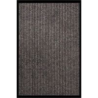 Zerbino a righe beige 80x120 cm