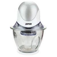 Zephir ZHC4604 hachoir électrique 0,8 L 300 W Argent, Transparent, Blanc