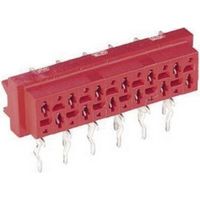 TE Connectivity Boîtier femelle pour platines série Micro-MaTch Nbr total de pôles 12 Pas: 1.27 mm 8