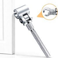 Clé à charnière de porte réglable - outil antidérapant en acier à haute teneur en carbone pour un alignement parfait de la porte.