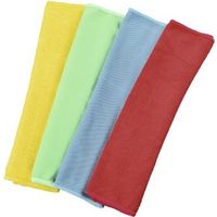 Xavax Paños de limpieza de microfibra azul 30x30 cm pack de 4
