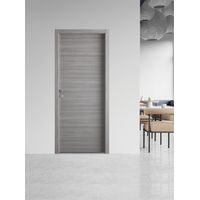'PORTA BATTENTE ''GINEVRA'' cm 70 x 210 (78 x 214) - col. micro noce' cm 70 x 210 (78 x 214) - col. micro noce