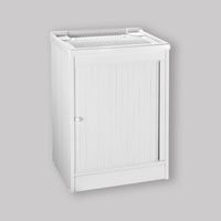 Meuble lavabo "Capri" avec volet L.60 x P.60 cm