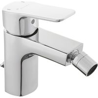Optima Miscelatore per bidet Cube Way con bocca cromata e cavo di alimentazione, cromo (CU235)