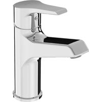 Jika Cube - Grifo de lavabo, Cold Start, cromo H3111W10049101