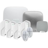 Ajax Kit antifurto wireless Bianco HUB2 GSM(4G) + SENSORE + SIRENE - 51174- 33152