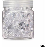 Deko-Steine Gift Decor Durchsichtig 150 g Diamant (16 Stück)