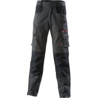 PANTALONE FORAS GRIGIO CARBONE / NERO XL - FR(52-54)
