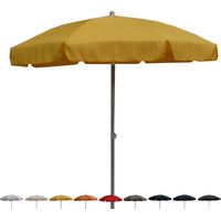 Parasol d'extérieur pour jardin, terrasse, piscine et plage Borgo - Jaune