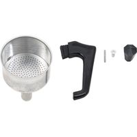 Pezzetti - Set poignée + entonnoir + bouton cafetière pezzetti 1 tasse