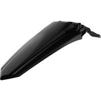 Garde-boue arrière Polisport KXF 250/450F (tailles 21, 24, 19 et 23 pouces) - Noir résistant