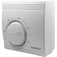 PERRY Termostato ad espansione di gas serie “TEG” senza spia, colore bianco - 1TGTEG130