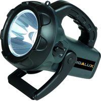 Lampe torche LED 800 lumens rechargeable – Portée 800m – Autonomie 3-4h – Chargeur 230V inclus – 2268 – Gigalux