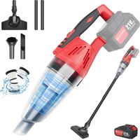 Aspirateur sans fil 3-en-1 – Aspirateur balai et à main, léger, sans sac, pour usage domestique