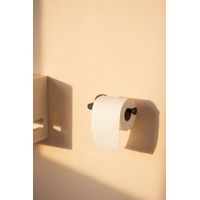 Porte papier toilette EDEN BASS Noir mat