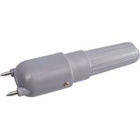 AMA – Aiguillon pour bovins et porcs 1125 – Plastique gris – Tension 1,5 V – Type de batterie R20