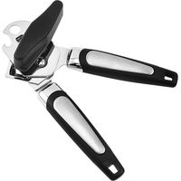 Ouvre-boîte multifonctionnel manuel 3 en 1 : ouvre-boîte, décapsuleur, ouvre-bouteille en acier inoxydable, tire-bouchon, lève-boîte