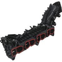 Maxpeedingrods – Collecteur d'admission pour BMW 2 F45 X1 X2 Mini F54 – Plastique noir – Haute résistance et durabilité – Résistance à la chaleur