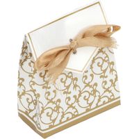 40 Ensembles Boîte Cadeau Luxe avec Motif Doré pour Mariage, Anniversaire et Événements Spéciaux