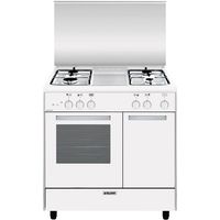 Glem Gas AR854GX cucina Elettrico/Gas cm. 80 x 50 - bianco 4 fuochi Bianco