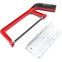 TrendLine Sägebogen 150 mm mit Alu-Schneidlade Bügelsäge Handsäge