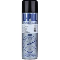 UPOL - Peinture Power can 500ml - Noir brillant - PCGB/AL - Ce produit de marque UPOL est neuf.