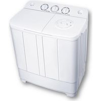 Machine à laver compacte 4 kg – Vitesse d'essorage 1400 tours/min – Tambour inox – Système d'évacuation gravitationnel – Ravanson