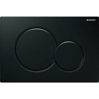 Plaque de commande wc, Geberit Sigma01 - Placca di comando SIgma01, nera 115.770.DW.5
