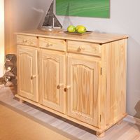Buffet Inter Link 3 portes + 3 tiroirs Dim. 130x43x87h