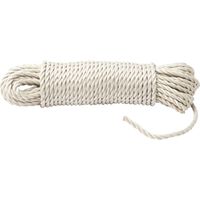 Werka Pro – Corde beige 25m Ø 6 mm – Polypropylène – Résistance 550 kg – Pour chantiers humides et terrains accidentés
