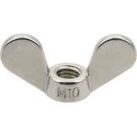 Dado M10 ad alette inox-A2 DIN UNIVERSALE M10 31510RVSDINP010