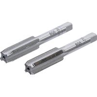 Bgs Technic – Jeu de 2 tarauds M12 x 1.25 mm – Acier à outils GCr15 – Taraud ébaucheur et finisseur – Pour filetage métrique pas standard