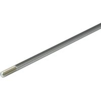 Treibriegelstange rund, 1300 mm, ø 10 mm, Gewinde M 10, verzinkt