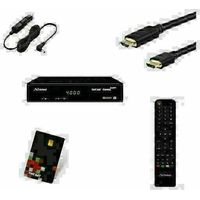 STRONG SRT 7404 Récepteur Satellite + Cable HDMI + Carte + Allume Cigare