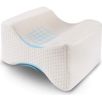 Kniekissen, orthopädisches Kniekissen, Kniekissen aus Memory-Schaum, Kniekissen zum Schlafen, kann Hüftschmerzen lindern,