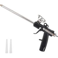 Pistolet à mousse polyuréthane pour chantier – Ensoleillé – Compatible avec mousses expansibles TPE et assemblage, ergonomique et précis