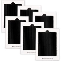 Lot de 6 filtres à air de rechange pour réfrigérateur - Filtres à charbon actif compatibles avec Frigidaire et Electrolux Pure Air Ultra, réduction des odeurs, pour EAFCBF, PAULTRA, RAF1150 242061001,