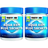 PACK THETFORD 2x Aqua-Kem Bleu x 15 Sachets Traitement des Matières