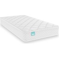 Matelas pour lit d'enfant 60xcm ±12cm Certifié Oeko-Tex® Fabriqué en Espagne Blanc