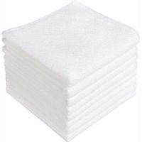 Set of 8 Microfiber Cleaning Cloths, Household Microfiber Dish Cloths Softer, More Absorbent, Lint Free, for Home, Kitchen, Car, Windows and Windows 29 x 29cm