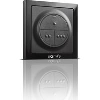 SOMFY 1870781 - Commande murale radio RTS - Pour commander 3 motorisations RTS