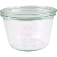 Set 4 Bocaux Coniques Droits 370 Ml - Weck