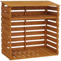 Abri à bois HWC-Q16, étagére pour bois de chauffage, abri à bois, support pour bois de sapin MVG 121