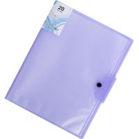 Support de papier transparent en PVC pour documents A3 avec