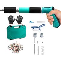 Cloueuse électrique, cloueuse à béton avec clous, kit de cloueuse de menuiserie efficace, cloueuse électrique pour fixation murale, cloueuse électrique pour meubles, cloueuse de rénovation de maison