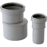 RACCORD DE PASSAGE PVC-PP (EN PVC) Dimensions : Diam. 90 F x 100 M