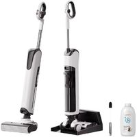 Aspirateur eau et poussière UWANT D100 avec autonettoyage et station de base, nettoyeur de sols avec une puissance d'aspiration de 17 000 Pa, lavage électrique pour sols durs