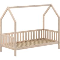 Lit Enfant "Cabane" 90x200cm Naturel