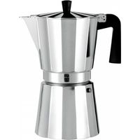 Oroley - New Vitro Italian Coffee Maker Aluminium Inklusive 9 Tassen Vitroceramic, Fire and Gas Coffeemaker Traditional Style
